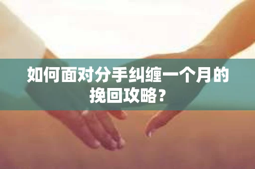 如何面对分手纠缠一个月的挽回攻略？
