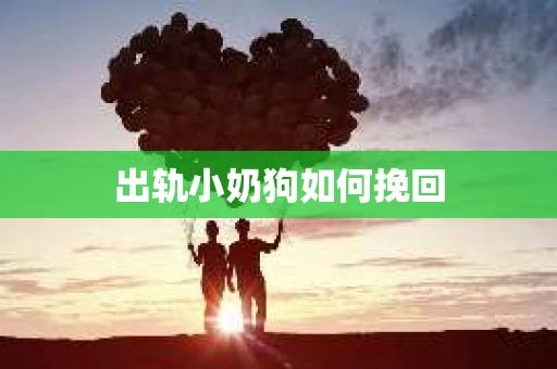 出轨小奶狗如何挽回