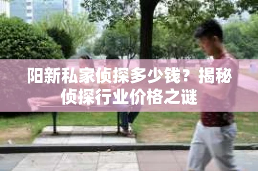 阳新私家侦探多少钱？揭秘侦探行业价格之谜