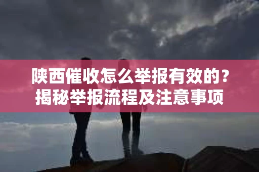 陕西催收怎么举报有效的？揭秘举报流程及注意事项