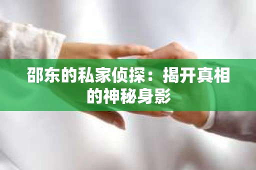 邵东的私家侦探：揭开真相的神秘身影