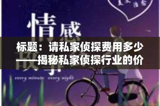 标题：请私家侦探费用多少——揭秘私家侦探行业的价格之谜