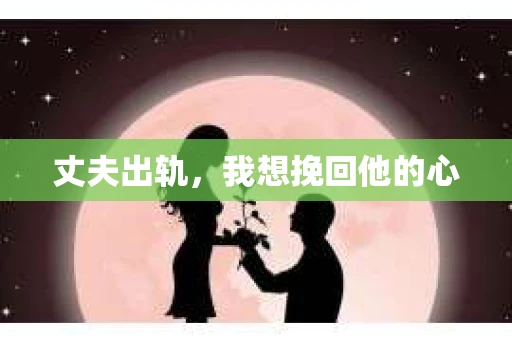 丈夫出轨，我想挽回他的心