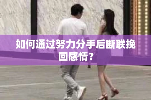 如何通过努力分手后断联挽回感情? 如何通过努力分手后断联挽回感情?
