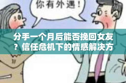 分手一个月后能否挽回女友？信任危机下的情感解决方案